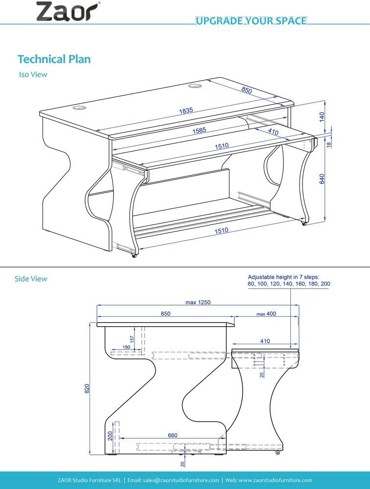 Miza Z Flex - Grey Wenge