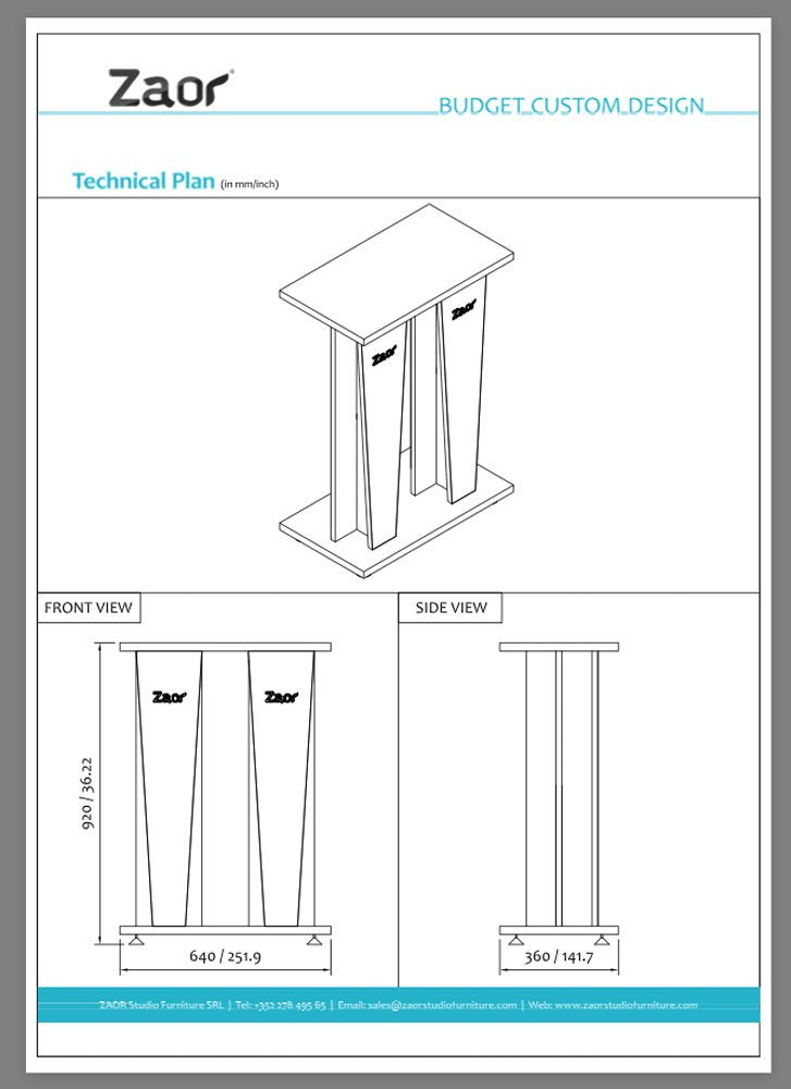 Croce Stand Duo 36 -  Black Black
