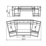 Matrix Angled - Black