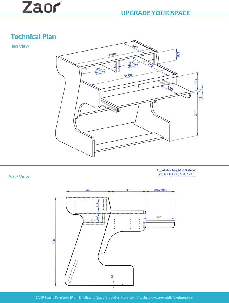 Zaor Miza 49 Flex - Black Oak – Image 4 of 8