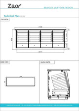 Zaor Rackspace Four - Black – Image 8 of 8