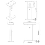 Zaor ISO Stand MkIII 600 -  White Gloss – Image 4 of 4
